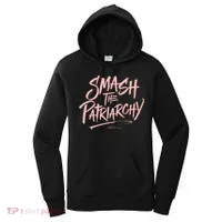Smash The Patriarchy Meaningful Gift 'S Rights Gift Resist Women's Hoodie thumb 0