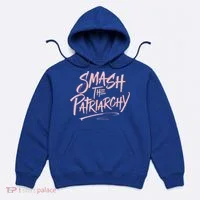 Smash The Patriarchy Meaningful Gift 'S Rights Gift Resist Hoodie thumb 0