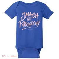 Smash The Patriarchy Meaningful Gift 'S Rights Gift Resist Baby Bodysuit thumb 0