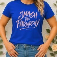 Smash The Patriarchy Meaningful Gift 'S Rights Gift Resist Women's T-Shirt thumb 2