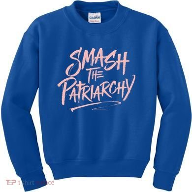 Smash The Patriarchy Meaningful Gift 'S Rights Gift Resist Kids Sweatshirt