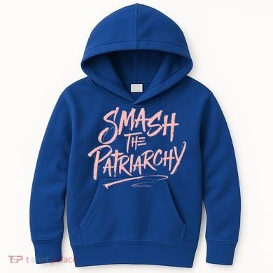 Smash The Patriarchy Meaningful Gift 'S Rights Gift Resist Kids Hoodie