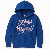 Smash The Patriarchy Meaningful Gift 'S Rights Gift Resist Kids Hoodie thumb 0