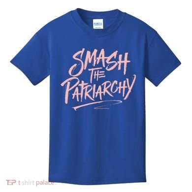 Smash The Patriarchy Meaningful Gift 'S Rights Gift Resist Kids T-Shirt