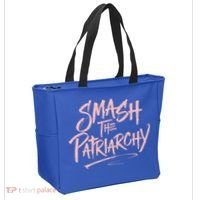 Smash The Patriarchy Meaningful Gift 'S Rights Gift Resist Tote Bag thumb 2