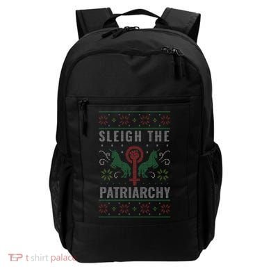 Sleigh the Patriarchy Feminist Backpack