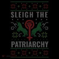 Sleigh the Patriarchy Feminist Coffee Mug thumb 5