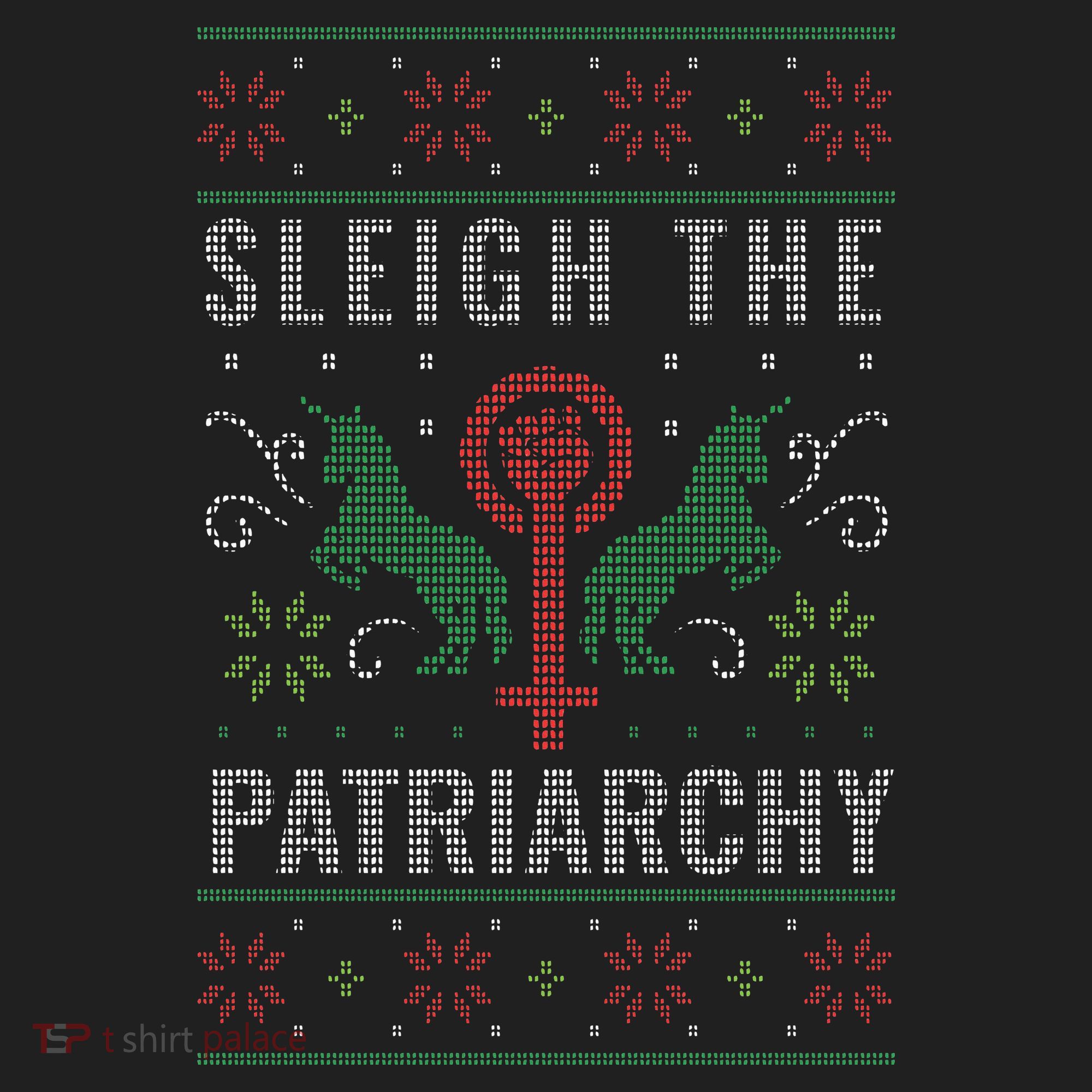 Sleigh the Patriarchy Feminist Beanie