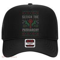 Sleigh the Patriarchy Feminist Hat thumb 0