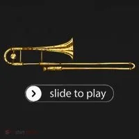 Slide To Play Funny Trombone Doggie Tank thumb 4
