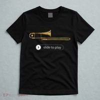 Slide To Play Funny Trombone T-Shirt thumb 5