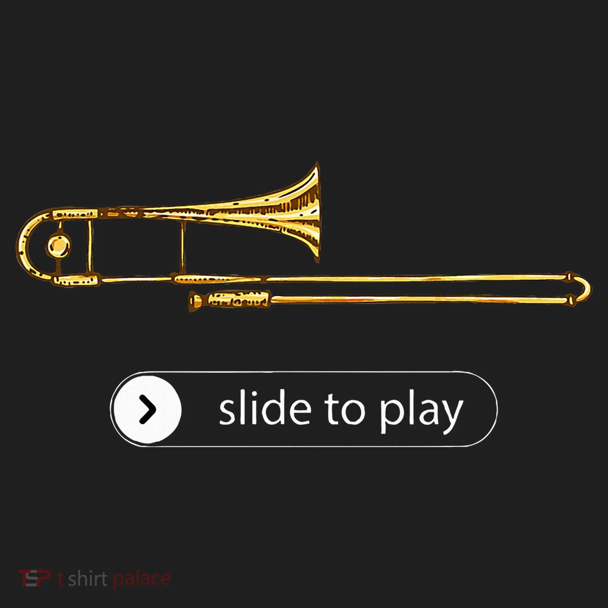 Slide To Play Funny Trombone Beanie