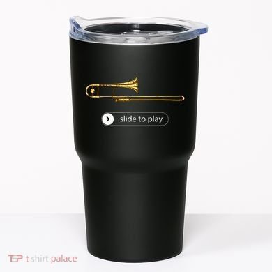 Slide To Play Funny Trombone Tumbler