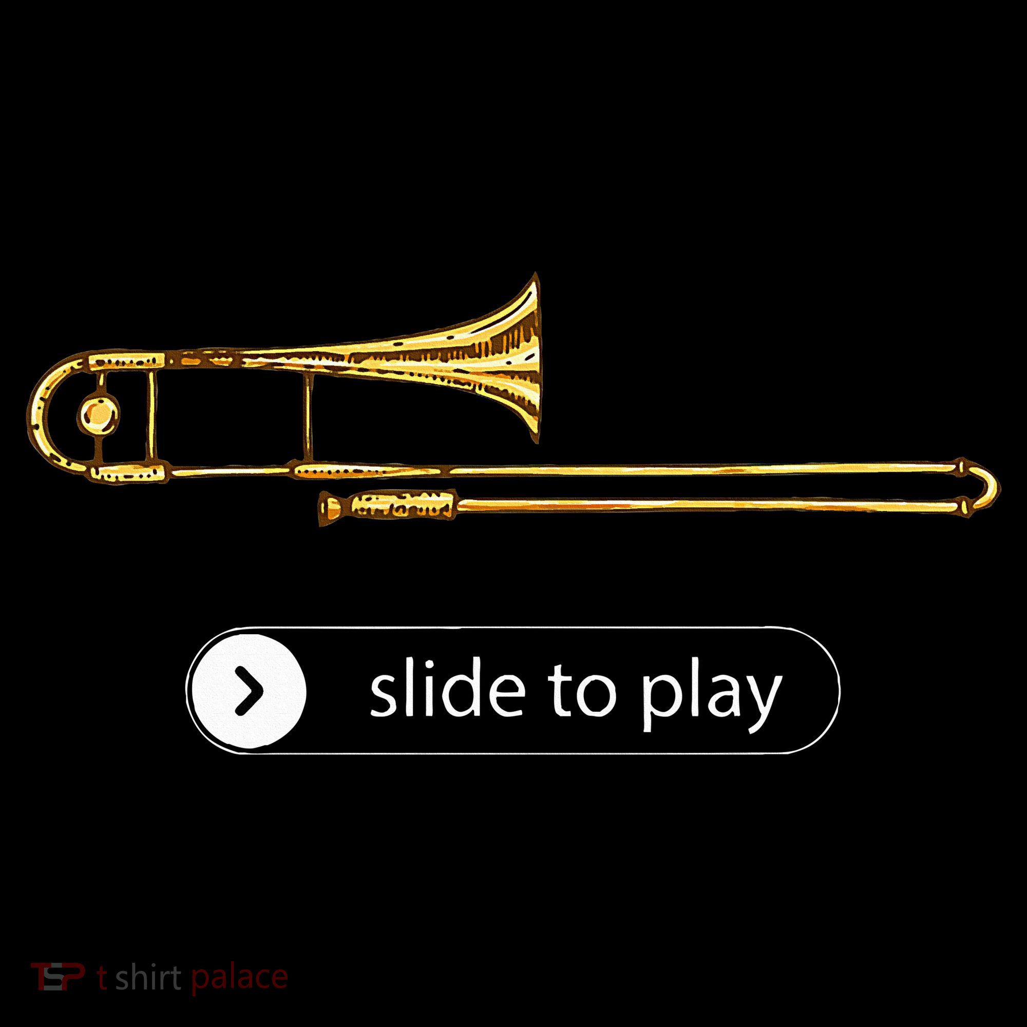 Slide To Play Funny Trombone Mousepad
