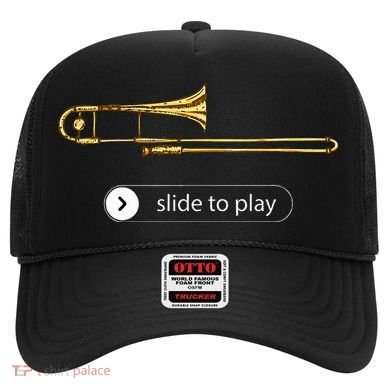 Slide To Play Funny Trombone Hat
