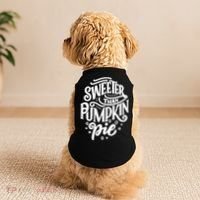 Sweeter Than Pumpkin Pie Doggie Tank thumb 2