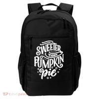 Sweeter Than Pumpkin Pie Backpack thumb 0