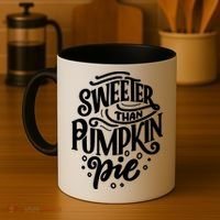 Sweeter Than Pumpkin Pie Coffee Mug thumb 4