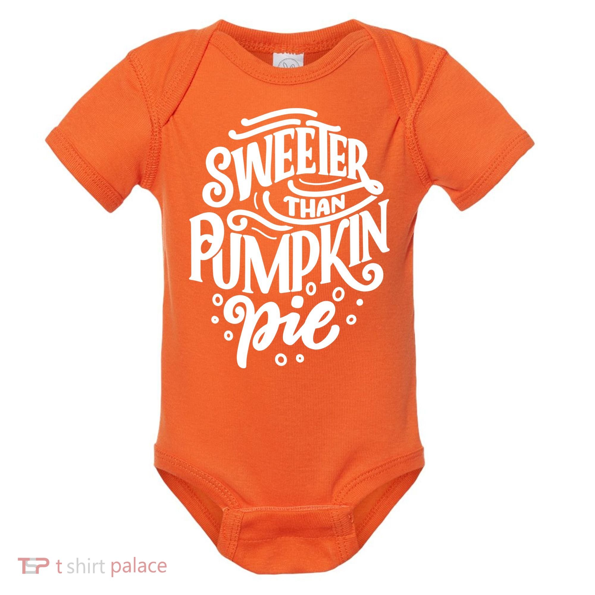 Sweeter Than Pumpkin Pie Baby Bodysuit