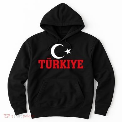 Stylish Türkiye Proud Turkey Enthusiasts Hoodie