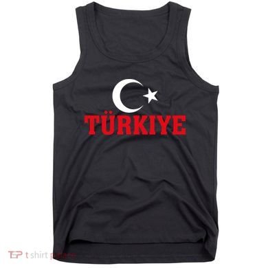 Stylish Türkiye Proud Turkey Enthusiasts Tank Top