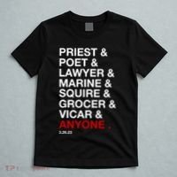 Sweeney Todd Priest Poet Lawyer Marine Squire Grocer Vicar Anyone T-Shirt thumb 5