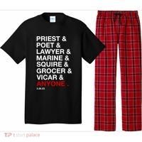 Sweeney Todd Priest Poet Lawyer Marine Squire Grocer Vicar Anyone Pajama Set thumb 0