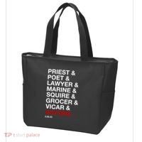 Sweeney Todd Priest Poet Lawyer Marine Squire Grocer Vicar Anyone Tote Bag thumb 3