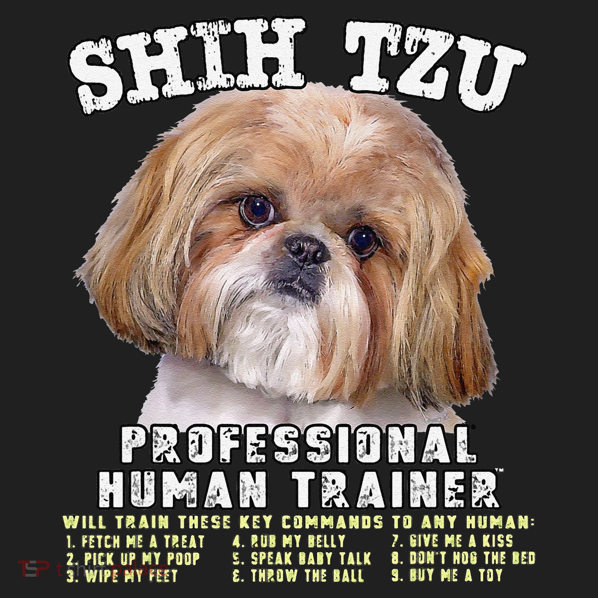 Shih Tzu Professional Human Trainer Cute Dog Beanie
