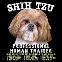 Shih Tzu Professional Human Trainer Cute Dog Women's Hoodie thumb 2