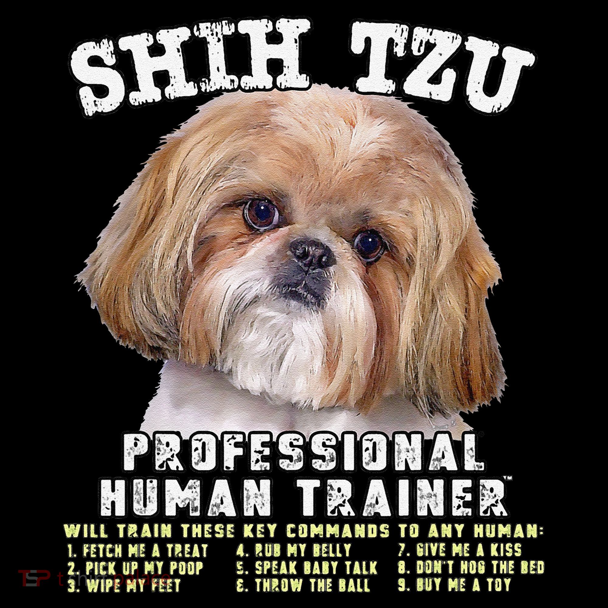 Shih Tzu Professional Human Trainer Cute Dog Women's Hoodie