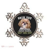 Shih Tzu Professional Human Trainer Cute Dog Ornament thumb 0