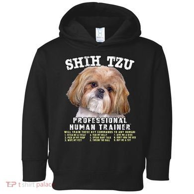 Shih Tzu Professional Human Trainer Cute Dog Toddler Hoodie