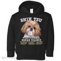 Shih Tzu Professional Human Trainer Cute Dog Toddler Hoodie thumb 0