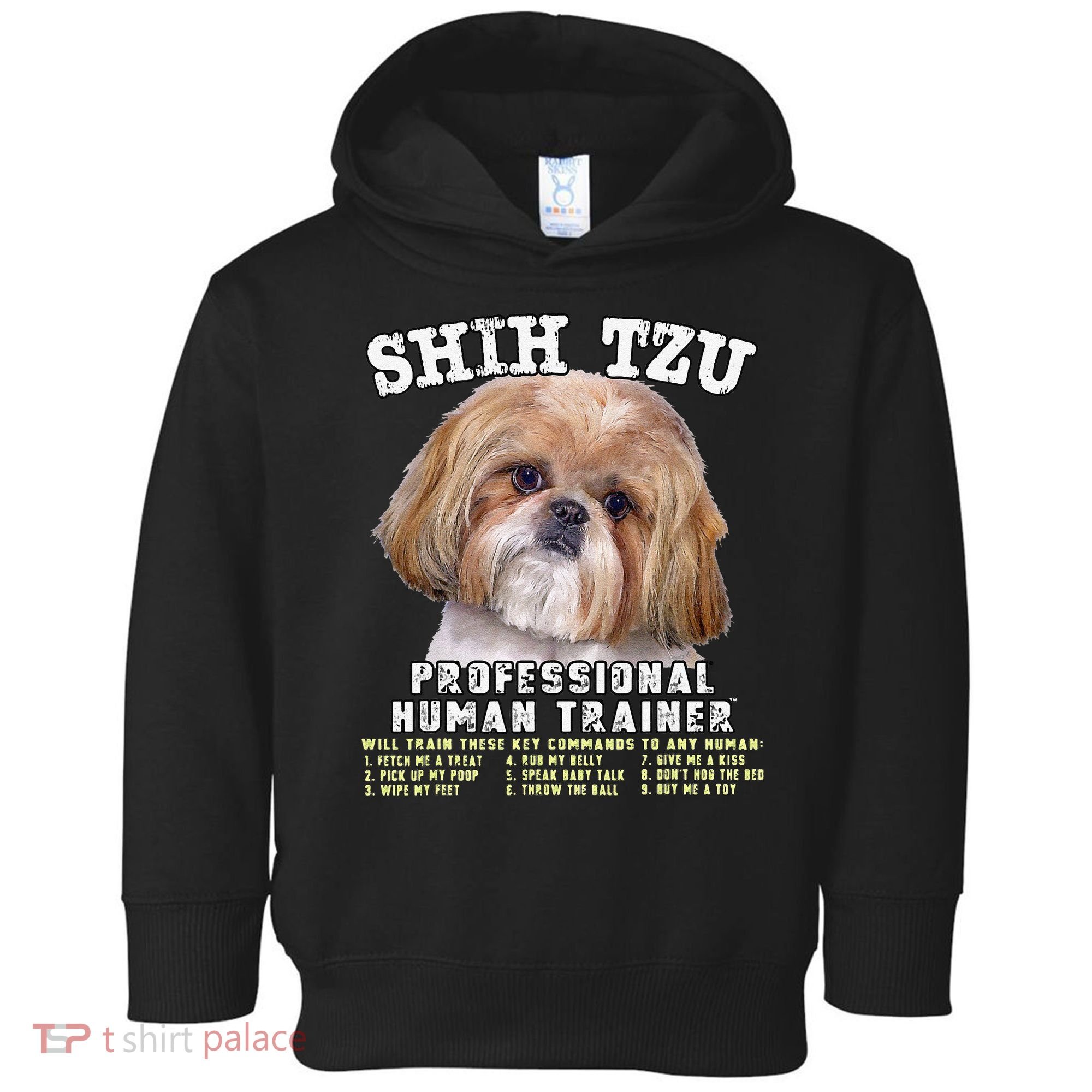 Shih Tzu Professional Human Trainer Cute Dog Toddler Hoodie