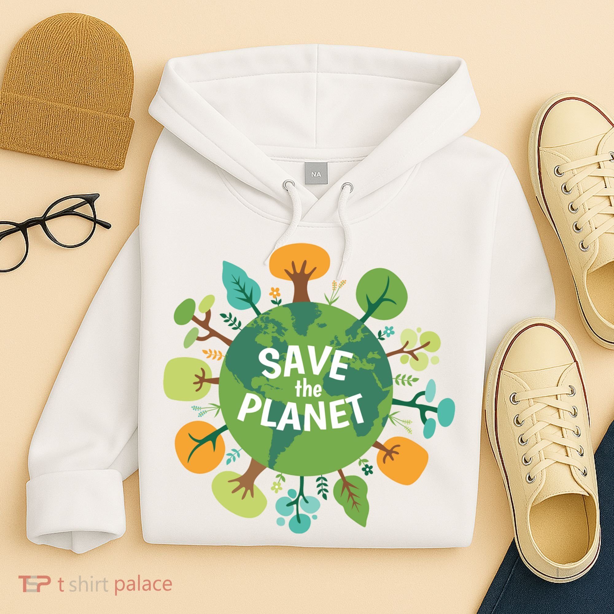 Save The Planet Earth Day Nature Hoodie