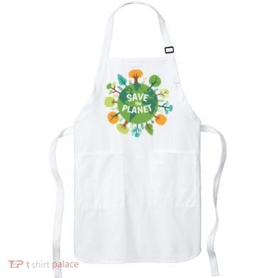 Save The Planet Earth Day Nature Apron
