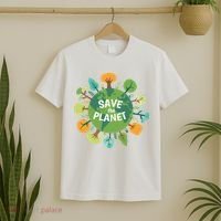 Save The Planet Earth Day Nature T-Shirt thumb 2