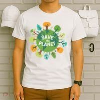 Save The Planet Earth Day Nature T-Shirt thumb 6