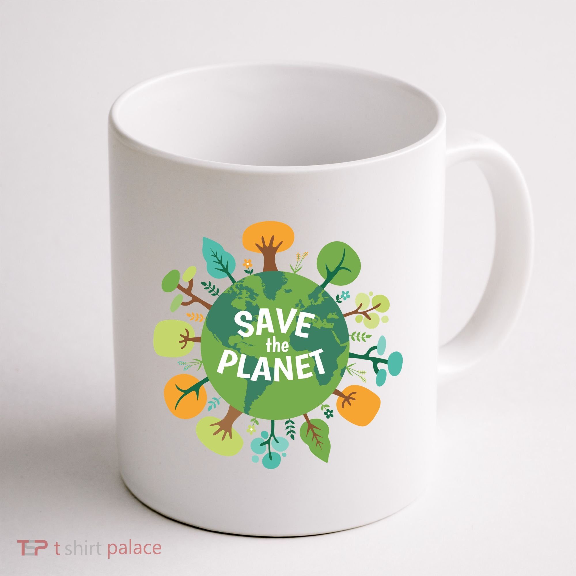 Save The Planet Earth Day Nature Coffee Mug