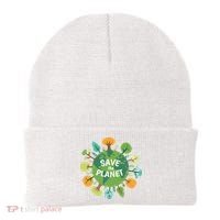 Save The Planet Earth Day Nature Beanie thumb 0