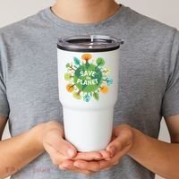 Save The Planet Earth Day Nature Tumbler thumb 2