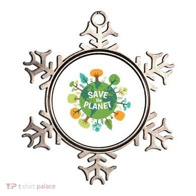 Save The Planet Earth Day Nature Ornament