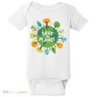 Save The Planet Earth Day Nature Baby Bodysuit thumb 0