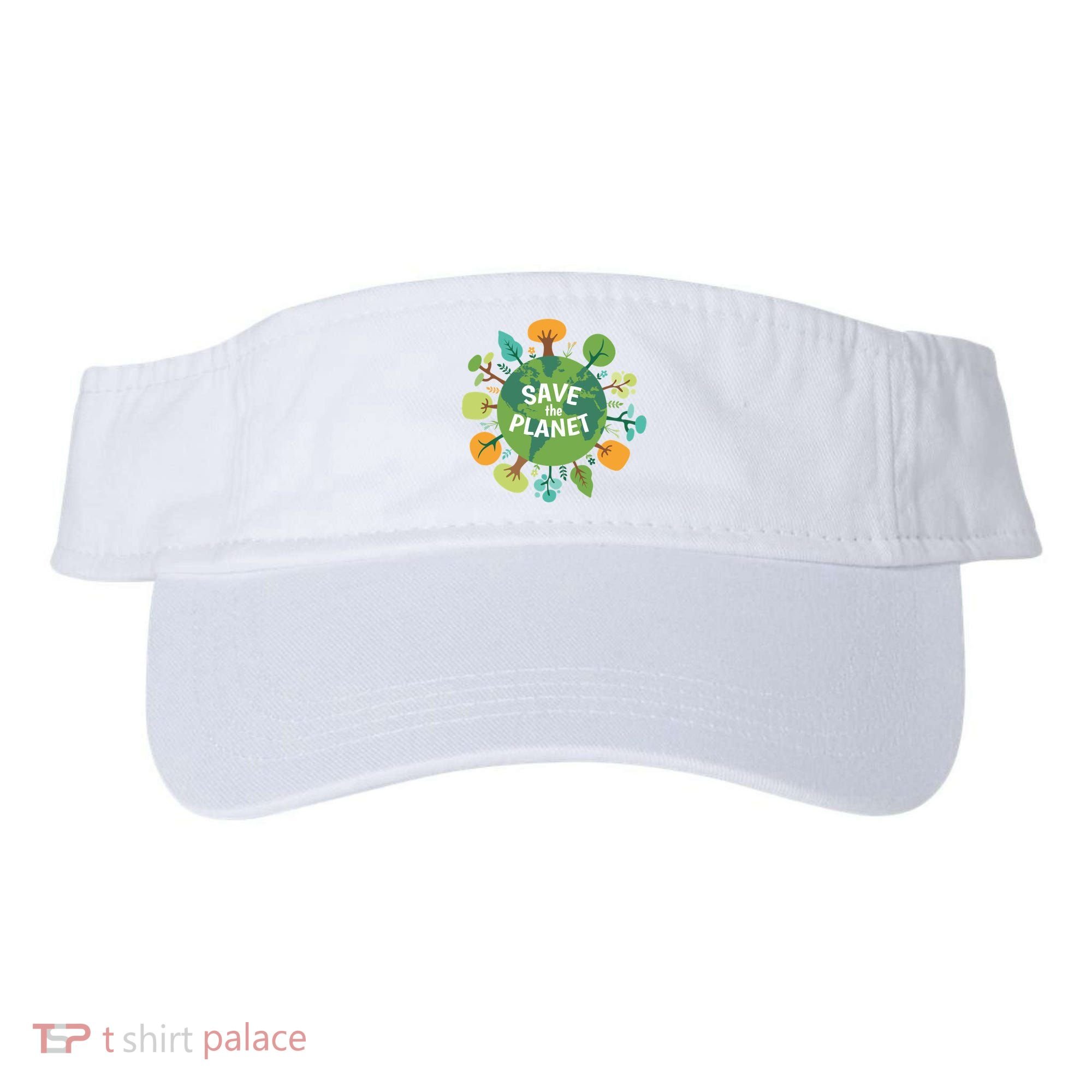 Save The Planet Earth Day Nature Visor