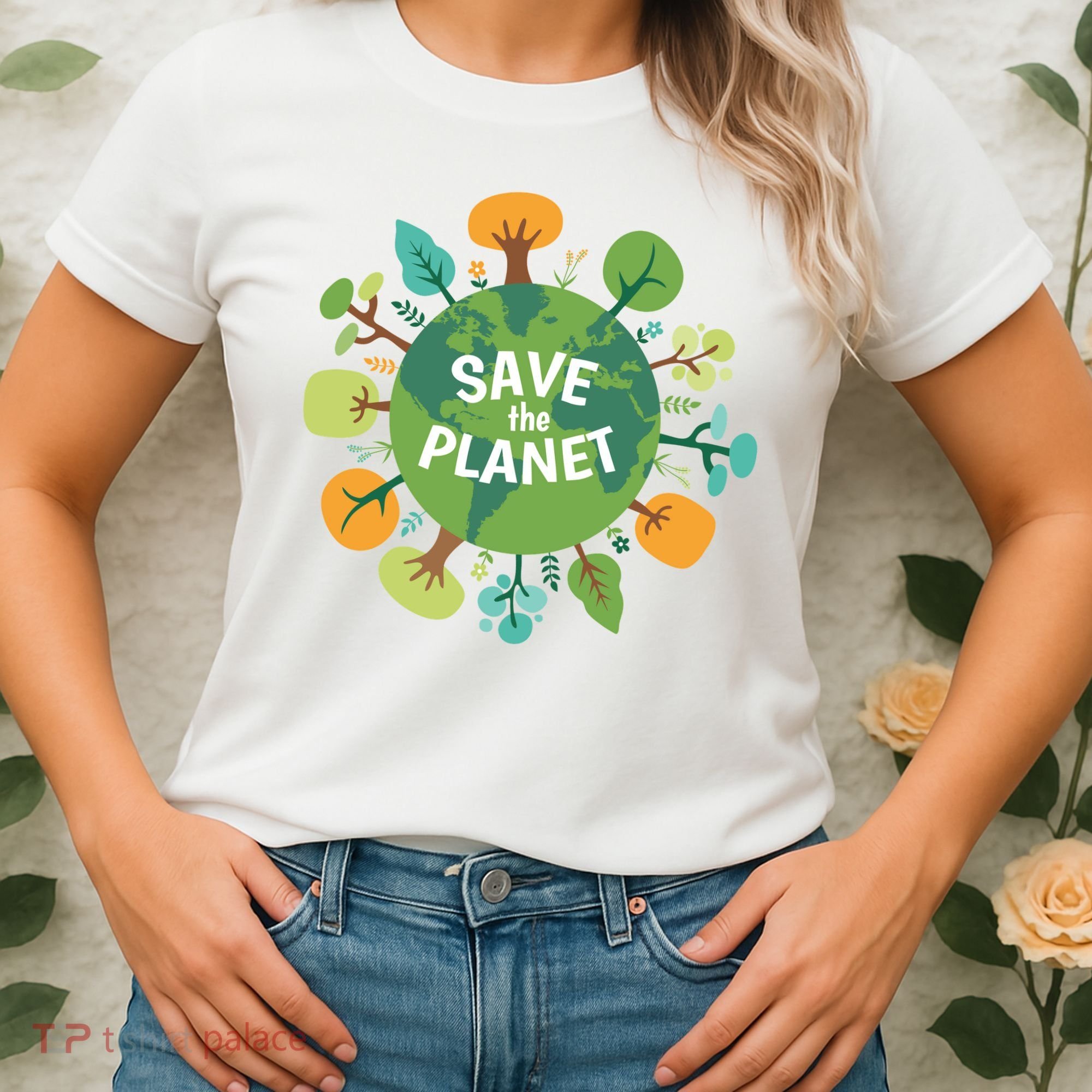 Save The Planet Earth Day Nature Women's T-Shirt