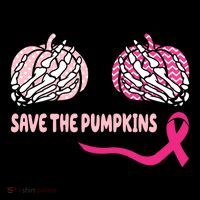 Save The Pumpkins Breast Cancer Awareness Ribbon Coffee Mug thumb 5