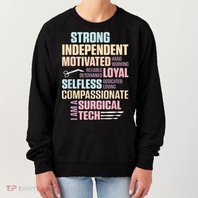 Surgical Technologist Rely Scrub Tech Women's Sweatshirt