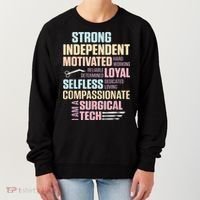 Surgical Technologist Rely Scrub Tech Women's Sweatshirt thumb 0
