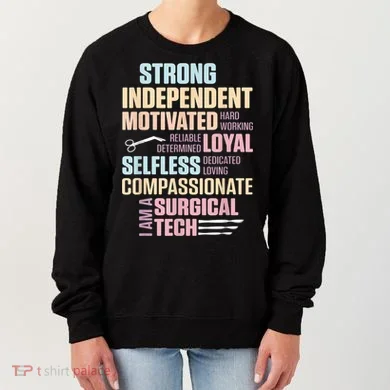 Surgical Technologist Rely Scrub Tech Women's Sweatshirt